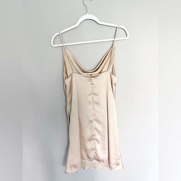 Beige Slip Dress - Picture 4 of 6